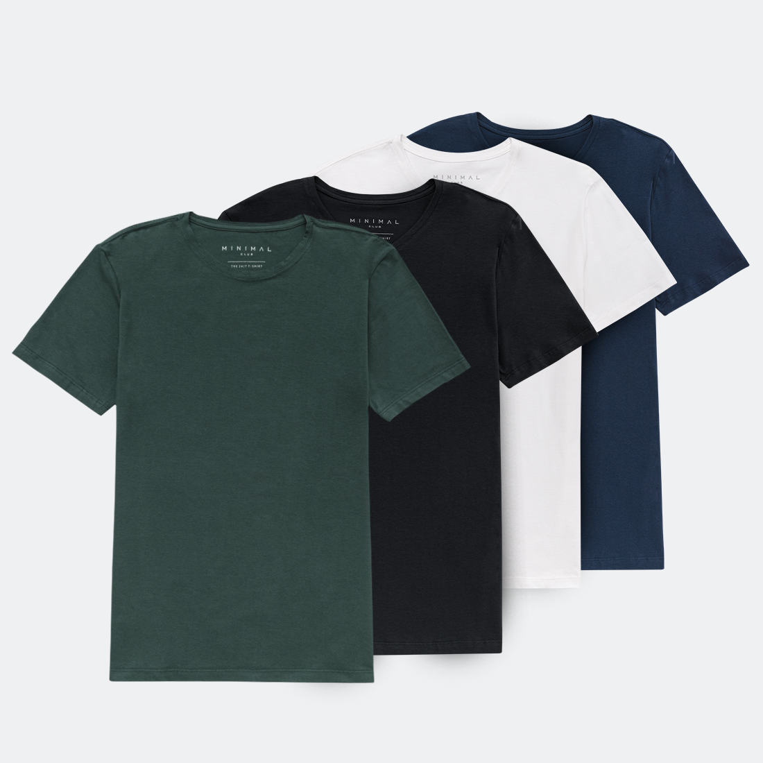 Kit Minimal 4x Camisetas + Cueca