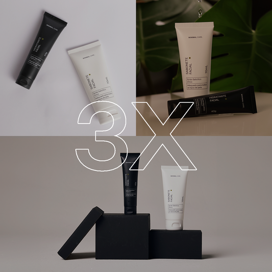 Kit Cuidado Facial 46%OFF - Combo 3 unidades