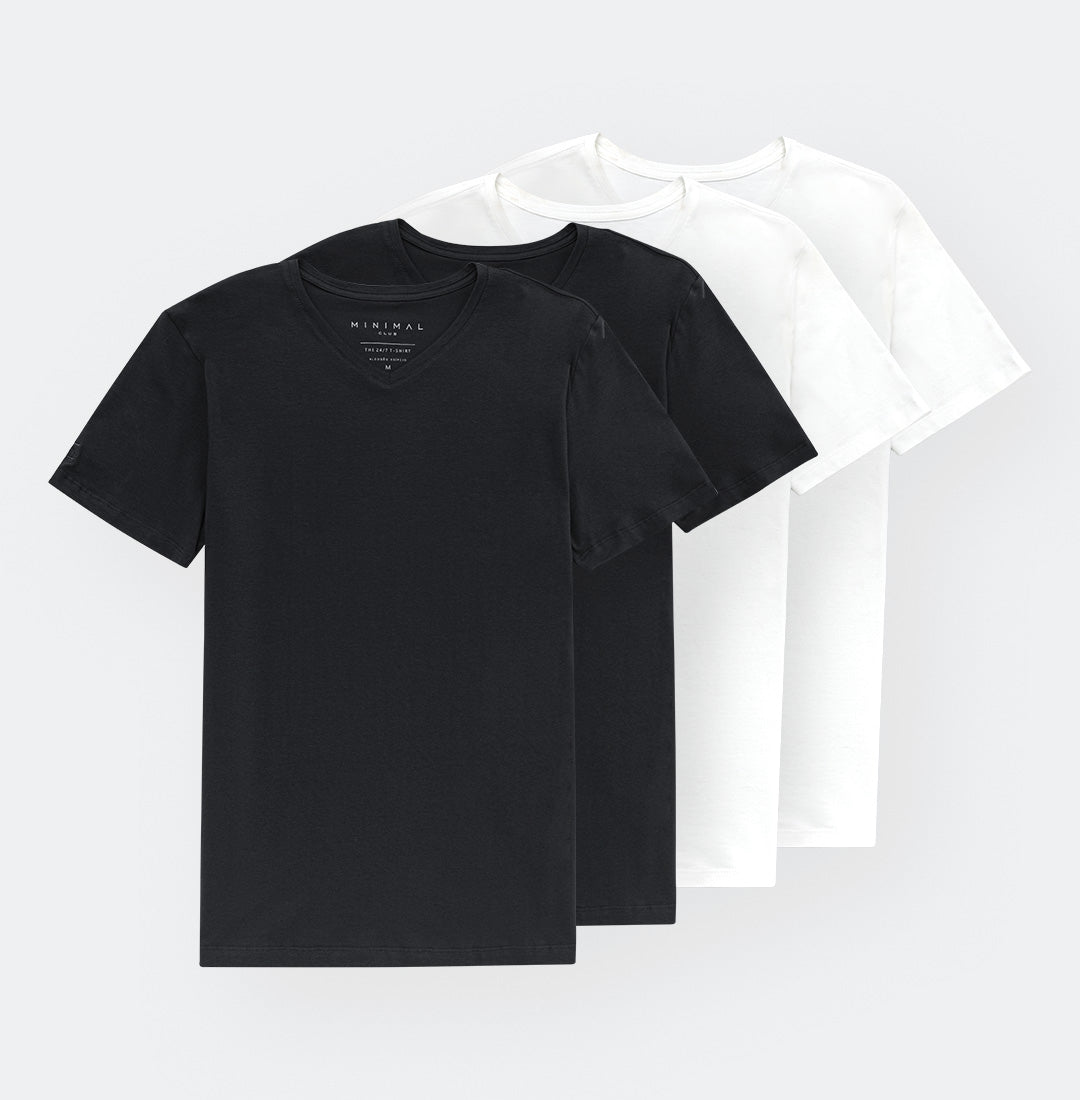 Kit Minimal 4X - 4 camisetas