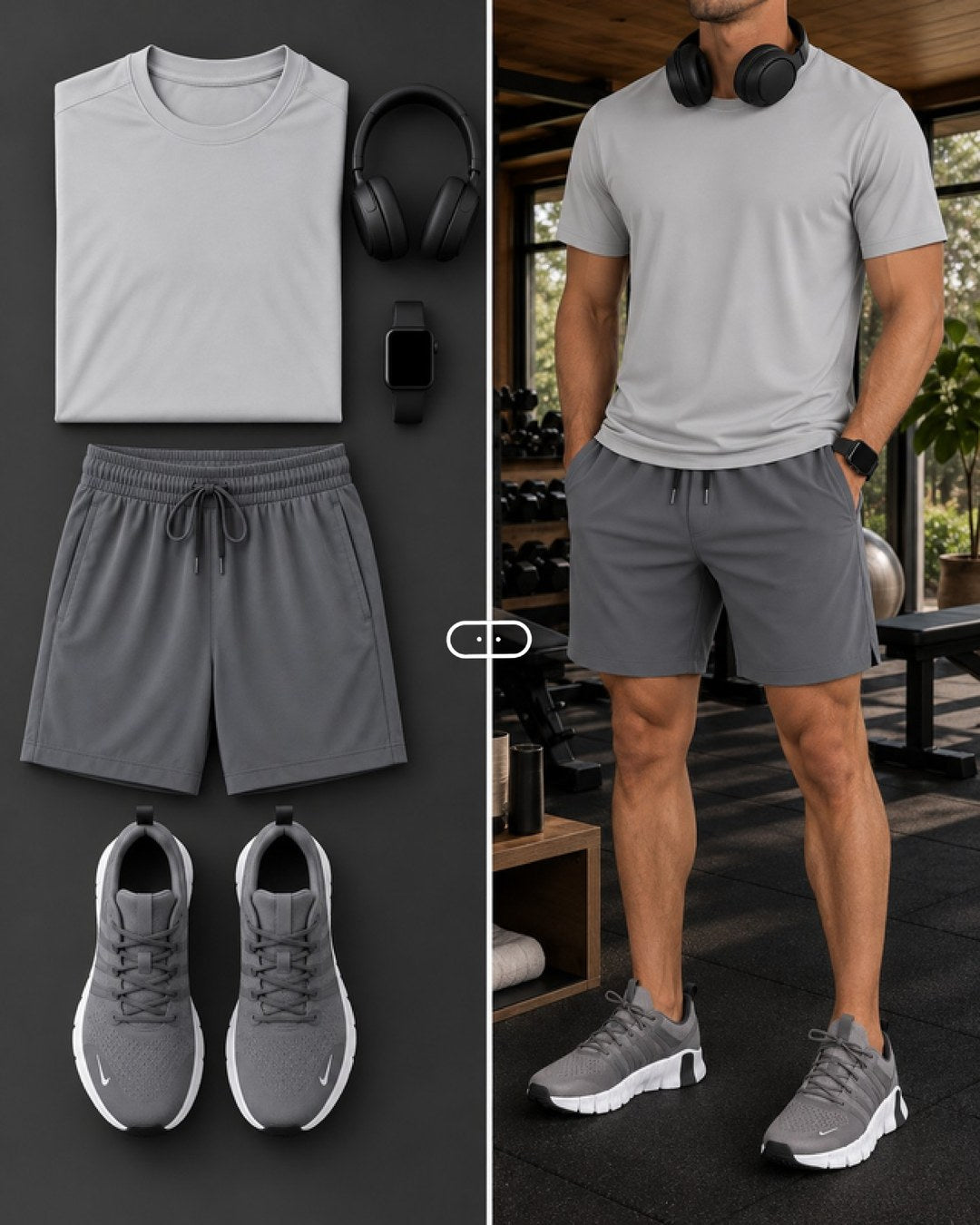 Fitness Cinza